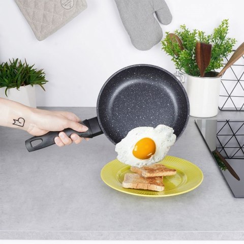 Patelnia granitowa nieprzywierająca indukcja NON-STICK GRANDE 20 cm ORION 112976
