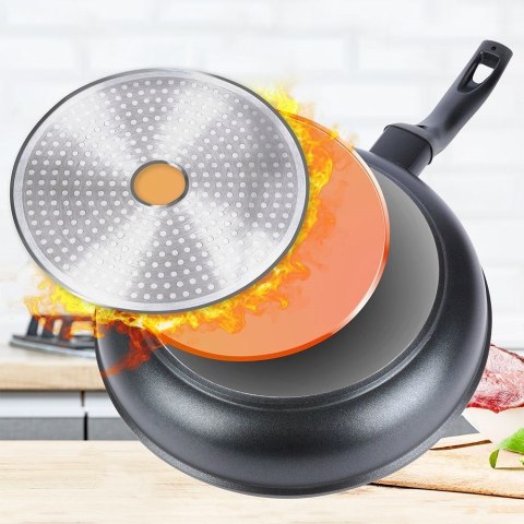 Patelnia granitowa nieprzywierająca indukcja NON-STICK GRANDE 24 cm ORION 112972