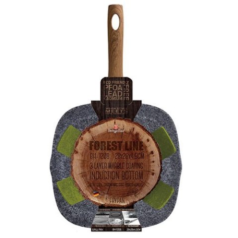 PATELNIA GRILLOWA BERLINGER HAUS FOREST LINE 28CM BH-1208