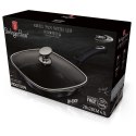 PATELNIA GRILLOWA Z POWŁ. GRANITOWĄ 28x28cm BERLINGER HAUS Carbon Pro BH-6909