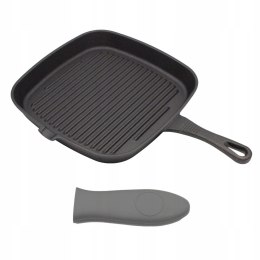 PATELNIA GRILLOWA ŻELIWNA 24X24CM BRUNBESTE BB-2668