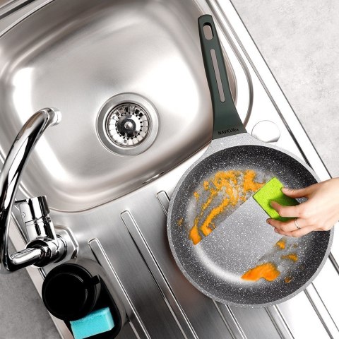Patelnia granitowa nieprzywierająca indukcja NON-STICK OLEA 24 cm NAVA 10-302-202
