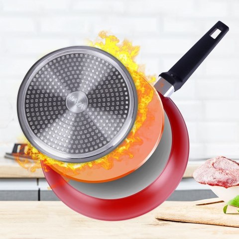 Patelnia granitowa nieprzywierająca indukcja NON-STICK TAURUS 28 cm NAVA 10-144-053