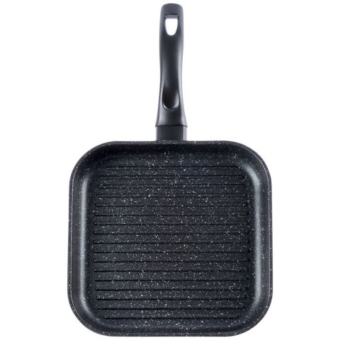 Patelnia grillowa do grillowania GRILL granitowa kwadratowa GRANDE 26x26 cm ORION 112969