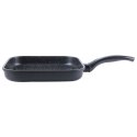 Patelnia grillowa do grillowania GRILL granitowa kwadratowa GRANDE 26x26 cm ORION 112969