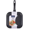 Patelnia grillowa do grillowania GRILL granitowa kwadratowa GRANDE 26x26 cm ORION 112969