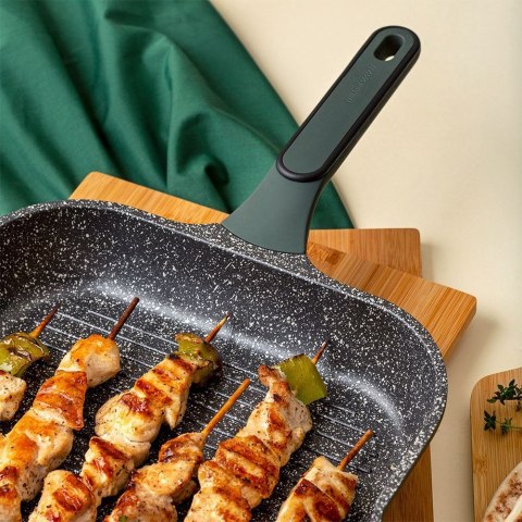 Patelnia grillowa do grillowania GRILL granitowa kwadratowa IMPERIAL 28x28 cm NAVA 10-302-042