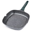 Patelnia grillowa do grillowania GRILL granitowa kwadratowa OLEA 28 cm NAVA 10-302-210