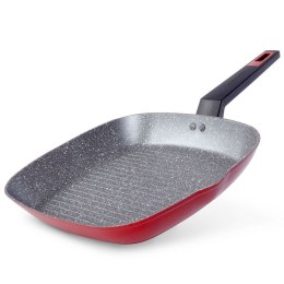 Patelnia grillowa do grillowania granitowa kwadratowa TAURUS 29x29 cm NAVA 10-144-061