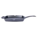 Patelnia grillowa do grillowania żeliwna kwadratowa GRILL 25x25 cm HIT 110573