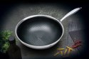 PATELNIA WOK STALOWY 18/10 28cm BERLINGER HAUS ETERNAL COLLECTION BH-7434