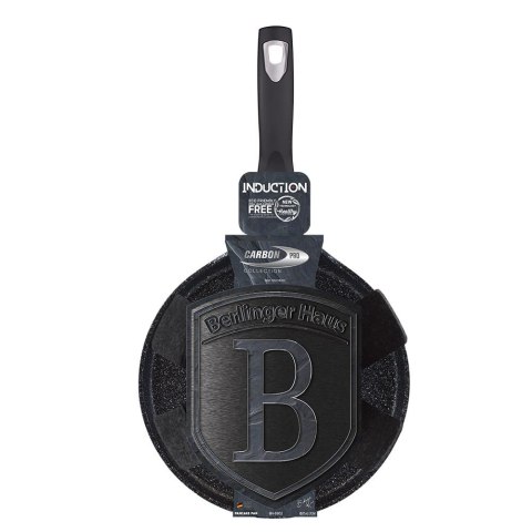 PATELNIA Z POWŁ. GRANITOWĄ DO NALEŚNIKÓW 28cm BERLINGER HAUS Carbon Pro BH-6921