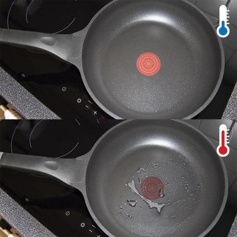 Patelnia nieprzywierająca ze wskaźnikiem nagrzania GALI 28 cm ORION 113215