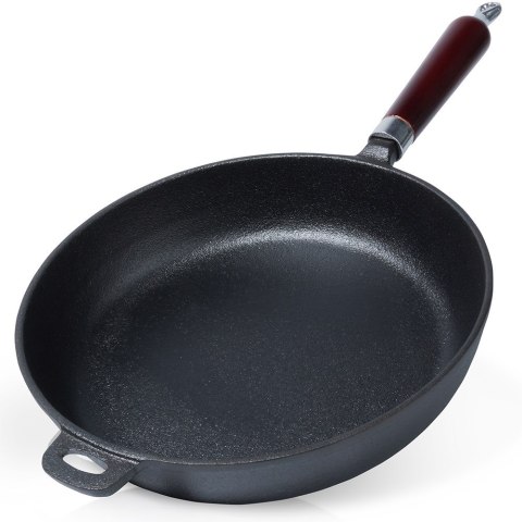 Patelnia żeliwna indukcja na indukcję ciężka CAST LINE 28 cm VILDE 199042