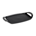 PŁYTA GRILLOWA TACA DO SMAŻENIA Z POWŁOKĄ TYTANOWĄ 47X29CM BERLINGER HAUS ANTRACIT BH-8137