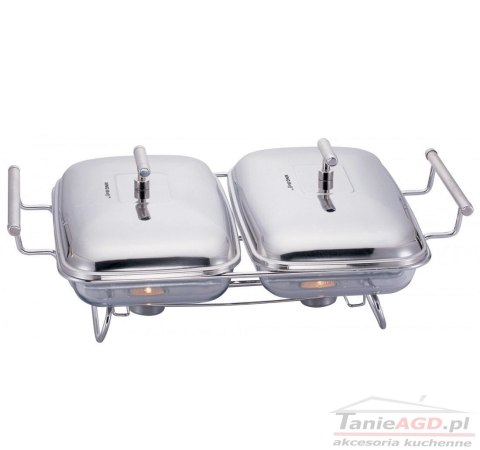 PODGRZEWACZ STOŁOWY ŻAROODPORNY 2 x 1.5L KiNGHOFF KH-1416