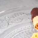 Patera na ciasto babeczki owoce tort szklana na nóżce 25cm VILDE 139773