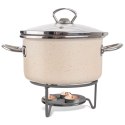 Podgrzewacz pod dzbanek do herbaty świecznik tealight świeczki metal ORION 111083