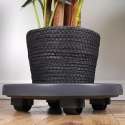 Podstawka stojak pod doniczkę donicę okrągła na kółkach podkładka 30 cm PROGARDEN 339484