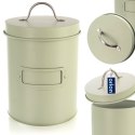 Pojemnik do przechowywania żywności metalowy zielony GREENISH 1.3L ORION 127901