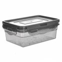 Pojemnik do przechowywania żywności z pokrywką i uszczelką szary GREY 500 ml ORION 127164