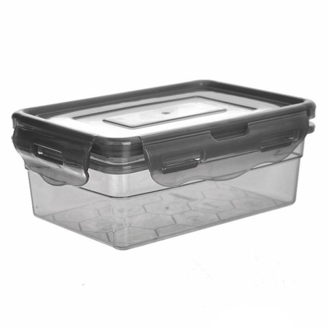 Pojemnik do przechowywania żywności z pokrywką i uszczelką szary GREY 500 ml ORION 127164