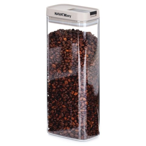 Pojemnik hermetyczny na produkty sypkie suche cukier ryż płatki MISTY 1.8L NAVA 10-174-043