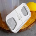Pojemnik na produkty sypkie płatki mąkę kawę z dozownikiem dzielony 2.8L EXCELLENT HOUSEWARE 259390