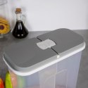 Pojemnik na produkty sypkie płatki mąkę kawę z dozownikiem dzielony 2L EXCELLENT HOUSEWARE 259389