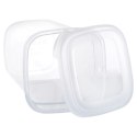 Pojemnik na produkty sypkie suche makaron sól cukier z pokrywką 1L VILDE 229146