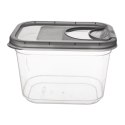 Pojemnik na produkty sypkie suche z dozownikiem GREY 1.3L ORION 127185