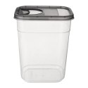 Pojemnik na produkty sypkie suche z dozownikiem GREY 1.9L ORION 127186