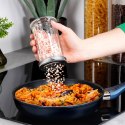 Pojemnik na przyprawy z sitkiem szklany 350ml słoik słoiczek organizer VILDE 229208