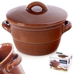 Pojemnik naczynie garnek do kiszenia ceramiczny z pokrywką 650ml ORION 127609