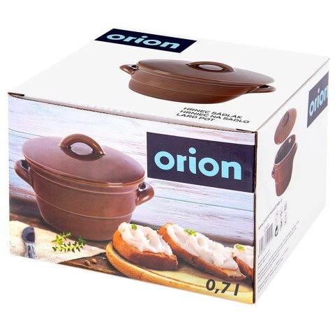 Pojemnik naczynie garnek do kiszenia ceramiczny z pokrywką 650ml ORION 127609