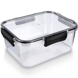 Pojemnik plastikowy na żywność jedzenie z pokrywką i uszczelką 1.8L EXCELLENT HOUSEWARE 259242