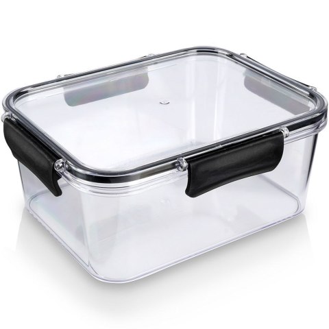 Pojemnik plastikowy na żywność jedzenie z pokrywką i uszczelką 1.8L EXCELLENT HOUSEWARE 259242