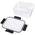 Pojemnik plastikowy na żywność jedzenie z pokrywką i uszczelką 1.8L EXCELLENT HOUSEWARE 259242