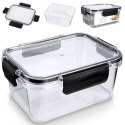 Pojemnik plastikowy na żywność jedzenie z pokrywką i uszczelką 950 ml EXCELLENT HOUSEWARE 259241