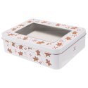 Pojemnik pudełko na ciastka ciasteczka metalowa puszka PIERNICZEK 18x14.5x5 cm ORION 127576