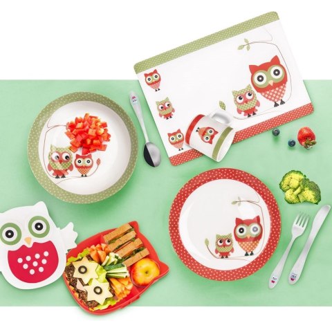 Pojemnik śniadaniowy na śniadanie żywność lunch box przegródki SOWA ORION 127305