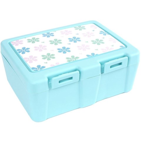 Pojemnik śniadaniowy na śniadanie żywność lunch box ze sztućcami 1L ORION 154035