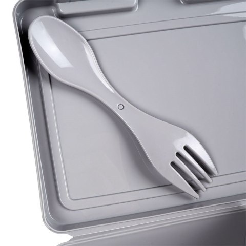 Pojemnik śniadaniowy na śniadanie żywność lunch box ze sztućcami 1L ORION 154037