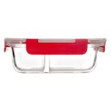 Pojemnik szklany żaroodporny na żywność z pokrywką dzielony 950ml ORION 129228