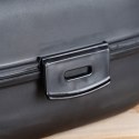 Pojemnik śniadaniowy obiadowy lunchbox z przegródkami czarny 2x700ml VILDE 229144