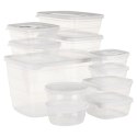 Pojemniki do przechowywania żywności jedzenia z pokrywką 11-ele EXCELLENT HOUSEWARE 229177