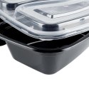 Pojemniki plastikowe na żywność z pokrywką 1.2L zestaw 10 sztuk EXCELLENT HOUSEWARE 259155