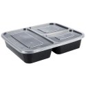 Pojemniki plastikowe na żywność z pokrywką 1.5L zestaw 10 sztuk EXCELLENT HOUSEWARE 259156