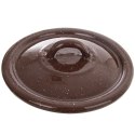 Pokrywka emaliowana do garnka patelni garnków rondla brązowa BROWN 14cm ORION 113412