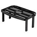 Półka kuchenna czarna organizer na blat 31x22x14.5 / 11.5cm VILDE 229206